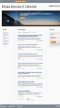 Mobile Screenshot of databackupdigest.com